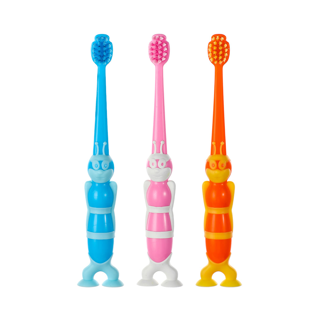 Bees Kinderzahnbürsten 3er-Pack