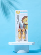 Little Lion Zahnbürsten mit weichen Borsten für Kinder (2 Stück)