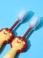 Little Lion Zahnbürsten mit weichen Borsten für Kinder (2 Stück)
