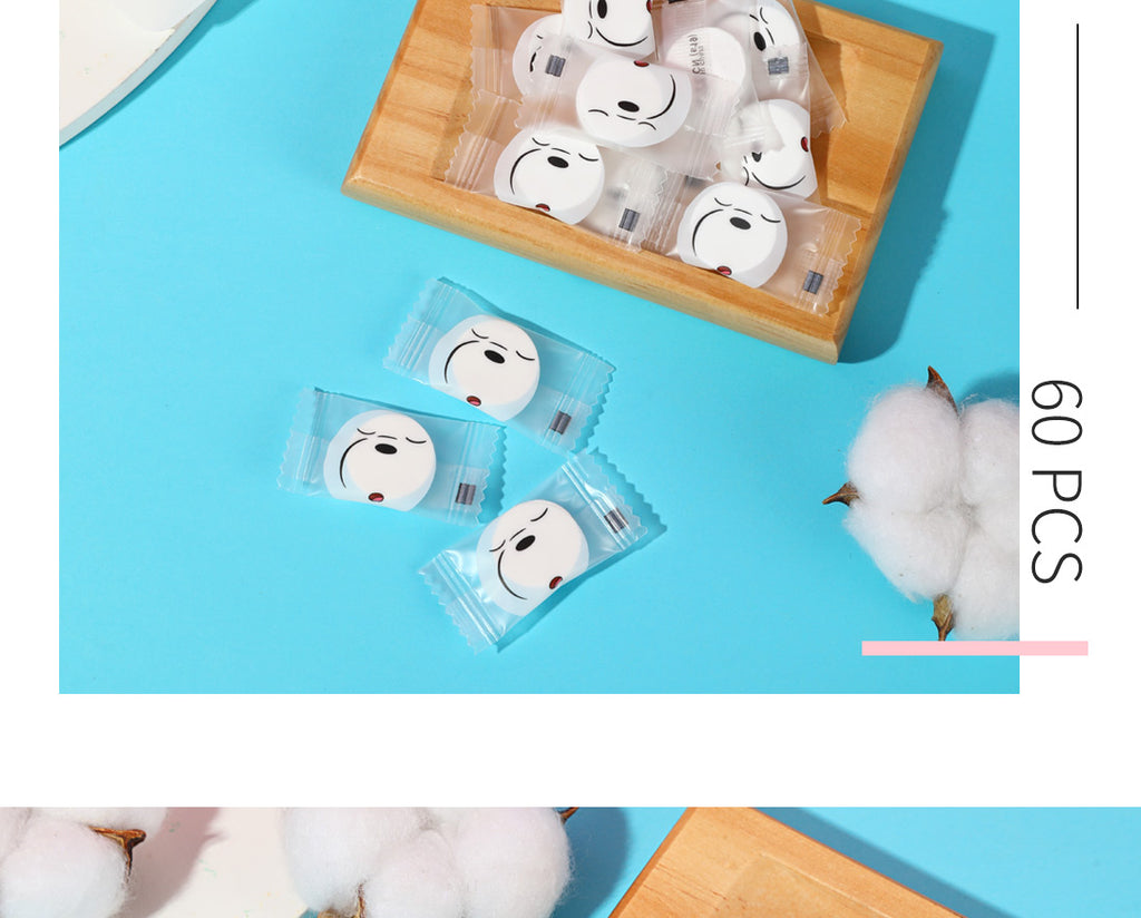 We Bare Bears 3.0 Eisbär-Tuchmasken-Tabletten (60 Stück)