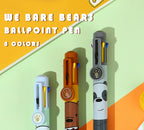 We Bare Bears Kugelschreiber, 8 Farben