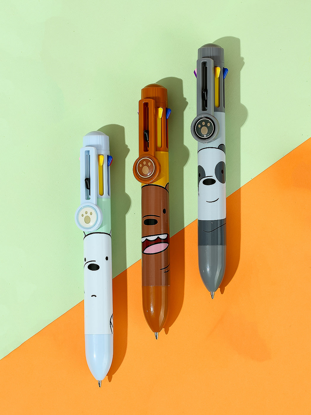 We Bare Bears Kugelschreiber, 8 Farben