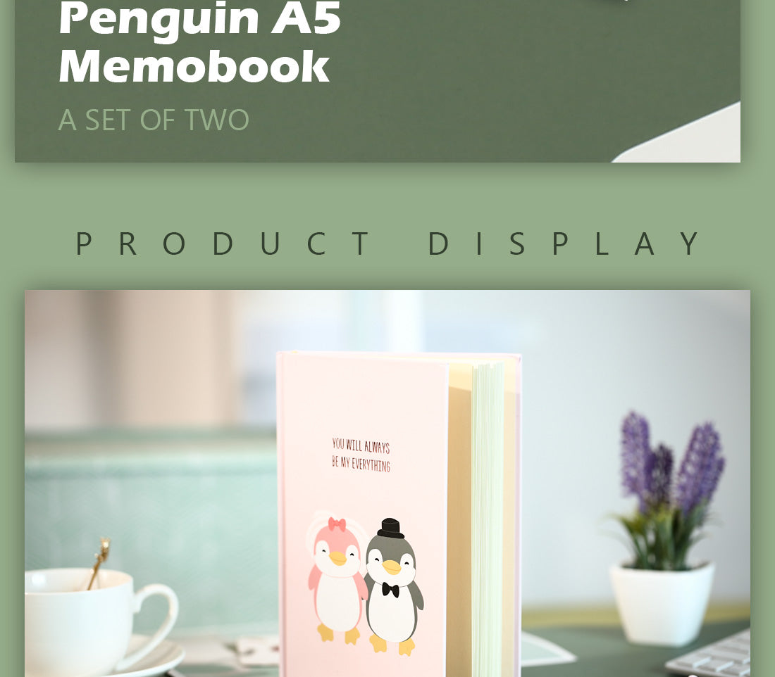 Penguin-Serie A5 Hardcover-Buch (2 verschiedene Modelle)