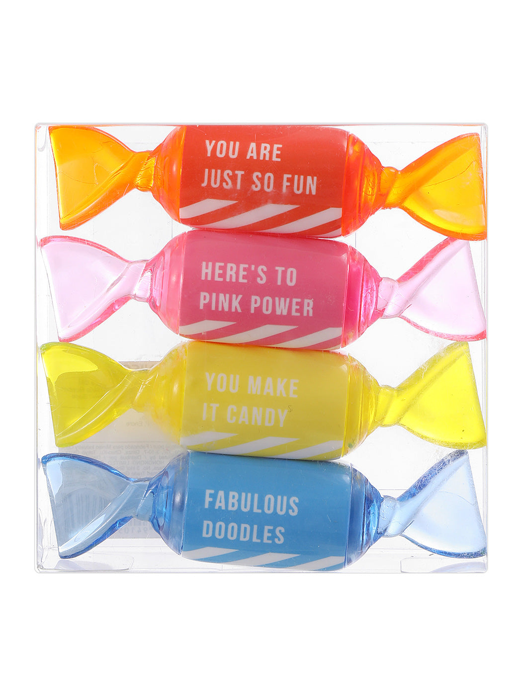 Candy Rainbow Series Highlighter Set (4 Colors)