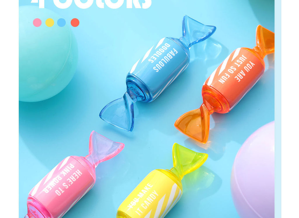 Candy Rainbow Series Highlighter Set (4 Colors)