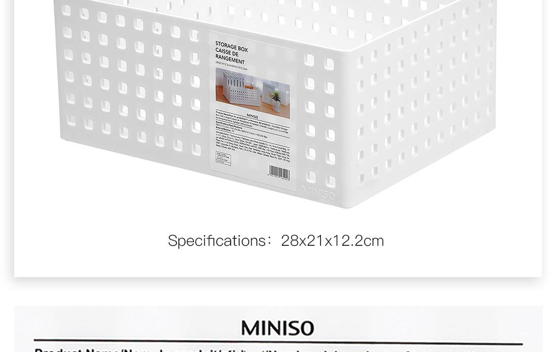 Stapelbare Aufbewahrungsbox (hoch) (gross)