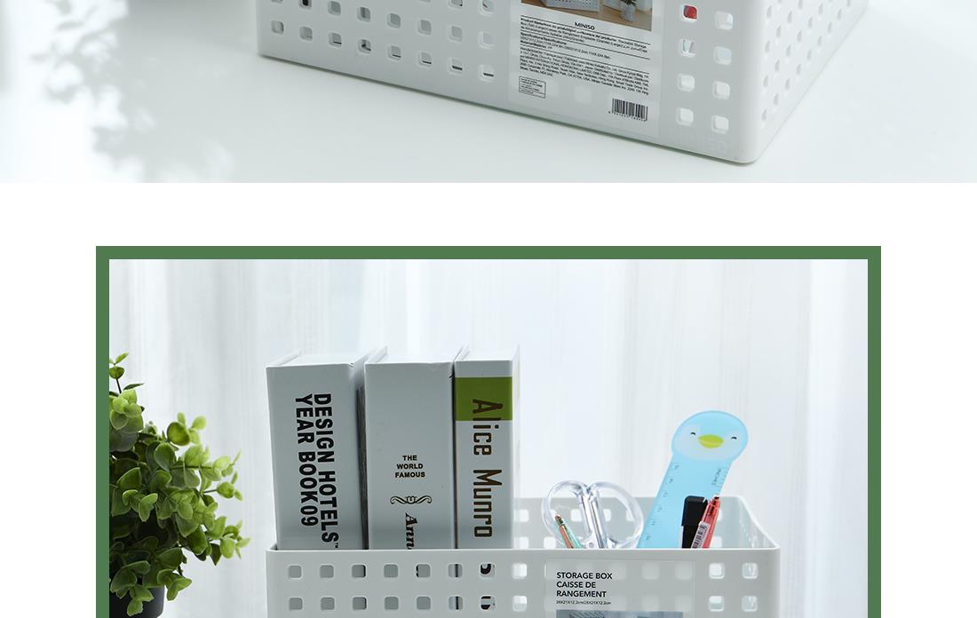 Stapelbare Aufbewahrungsbox (hoch) (gross)