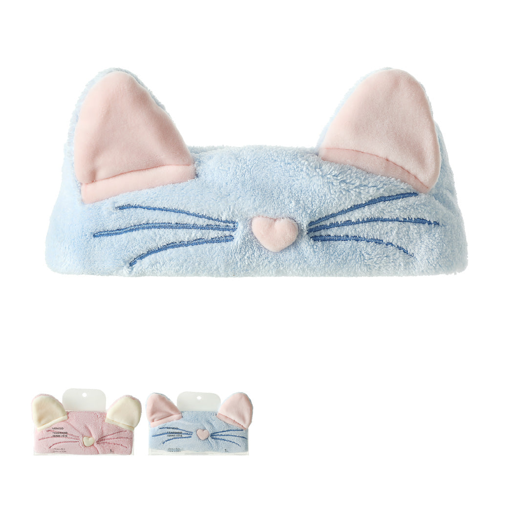 besticktes Kätzchen-Stirnband