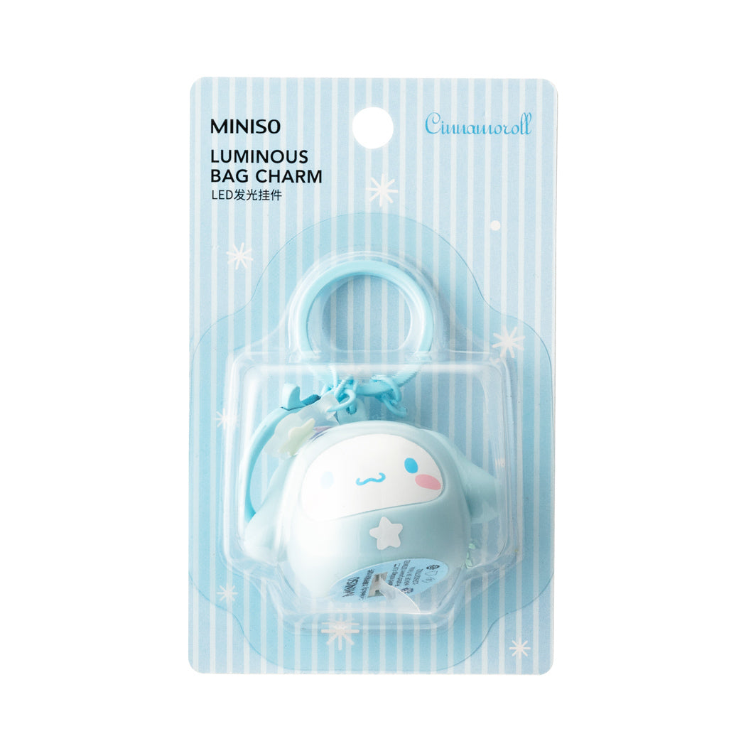 Cinnamoroll Luminous Daruma Bag Charm