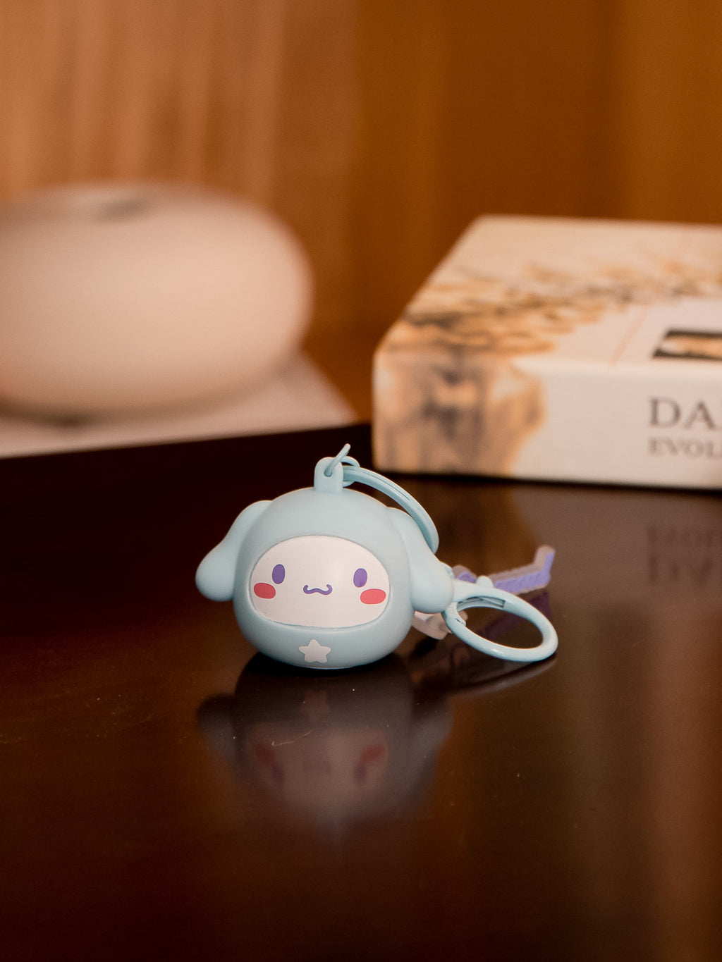 Cinnamoroll Luminous Daruma Bag Charm