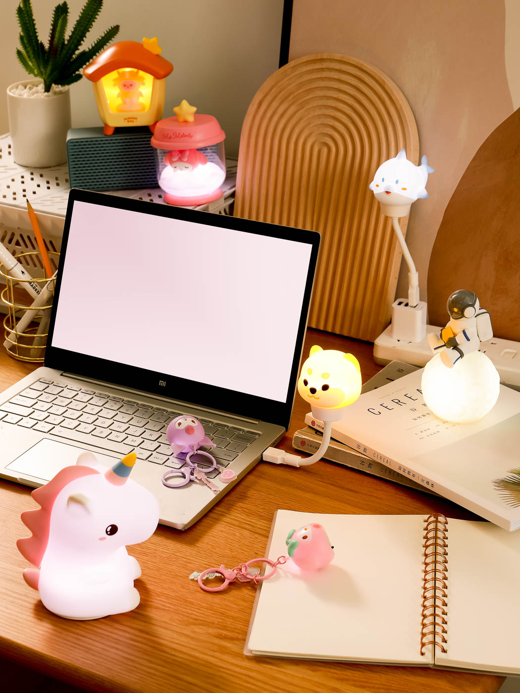 Cinnamoroll Luminous Daruma Bag Charm