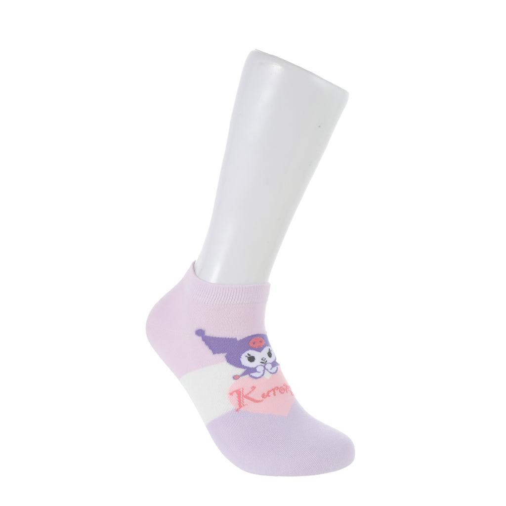 Kuromi Odor Control Women＇s Ankle Socks (2 Pairs)