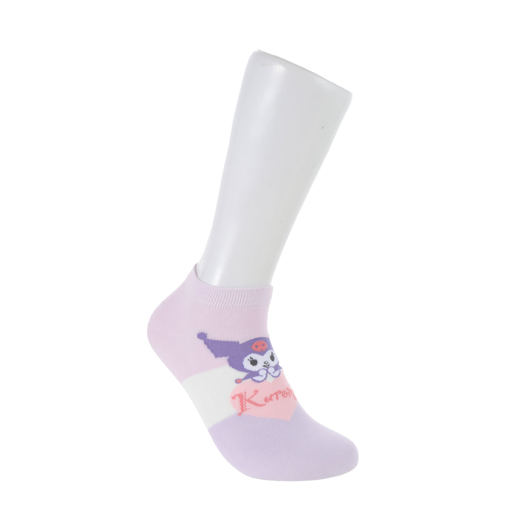 Kuromi Odor Control Women＇s Ankle Socks (2 Pairs)