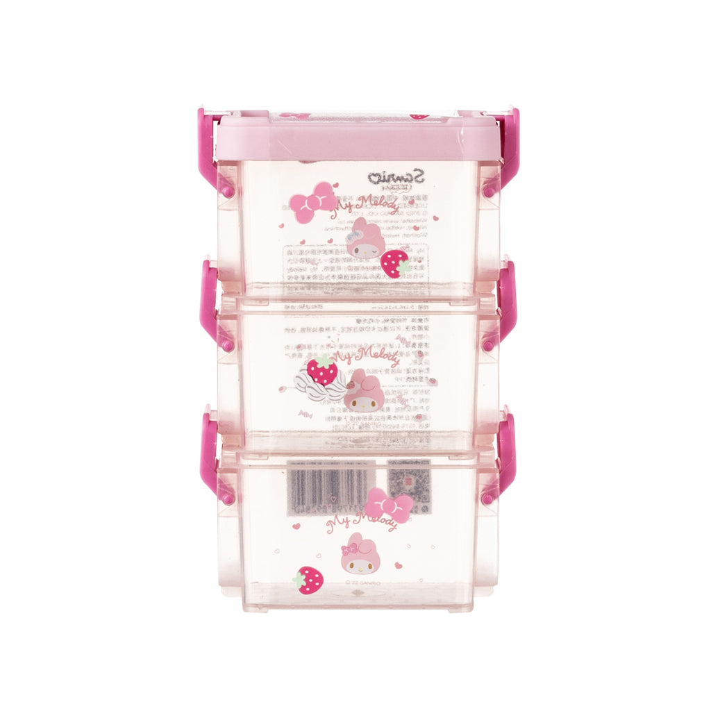 My Melody Buckle Series Storage Box (Three-layered)