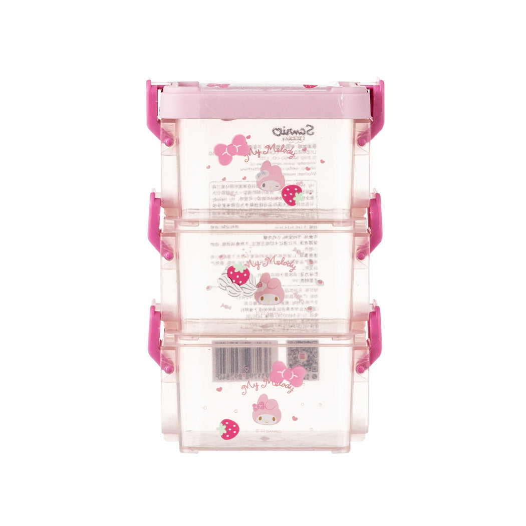 My Melody Buckle Series Storage Box (Three-layered)