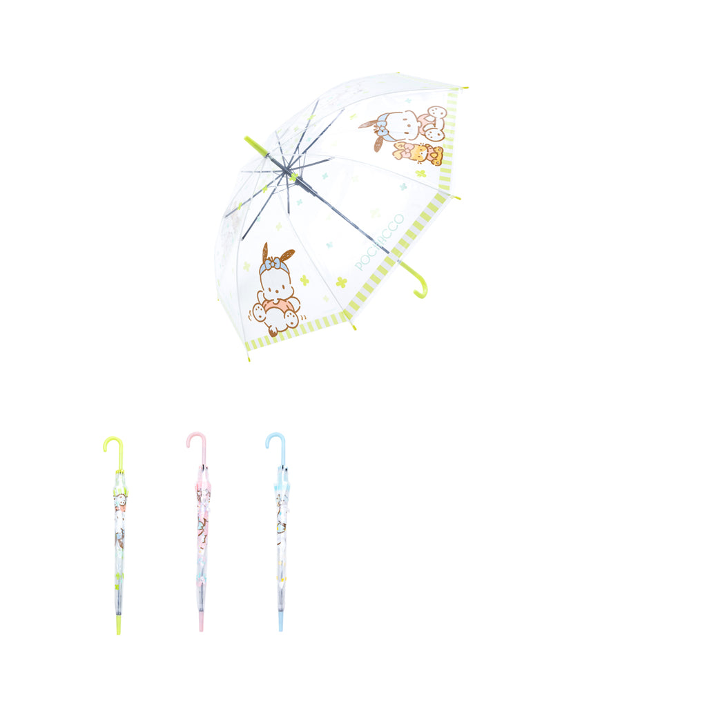 Sanrio Characters Transparent Long-handled Umbrella (My Melody)