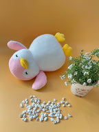 10 Zoll grosses Pinguin-Plüschtier (Rosa)