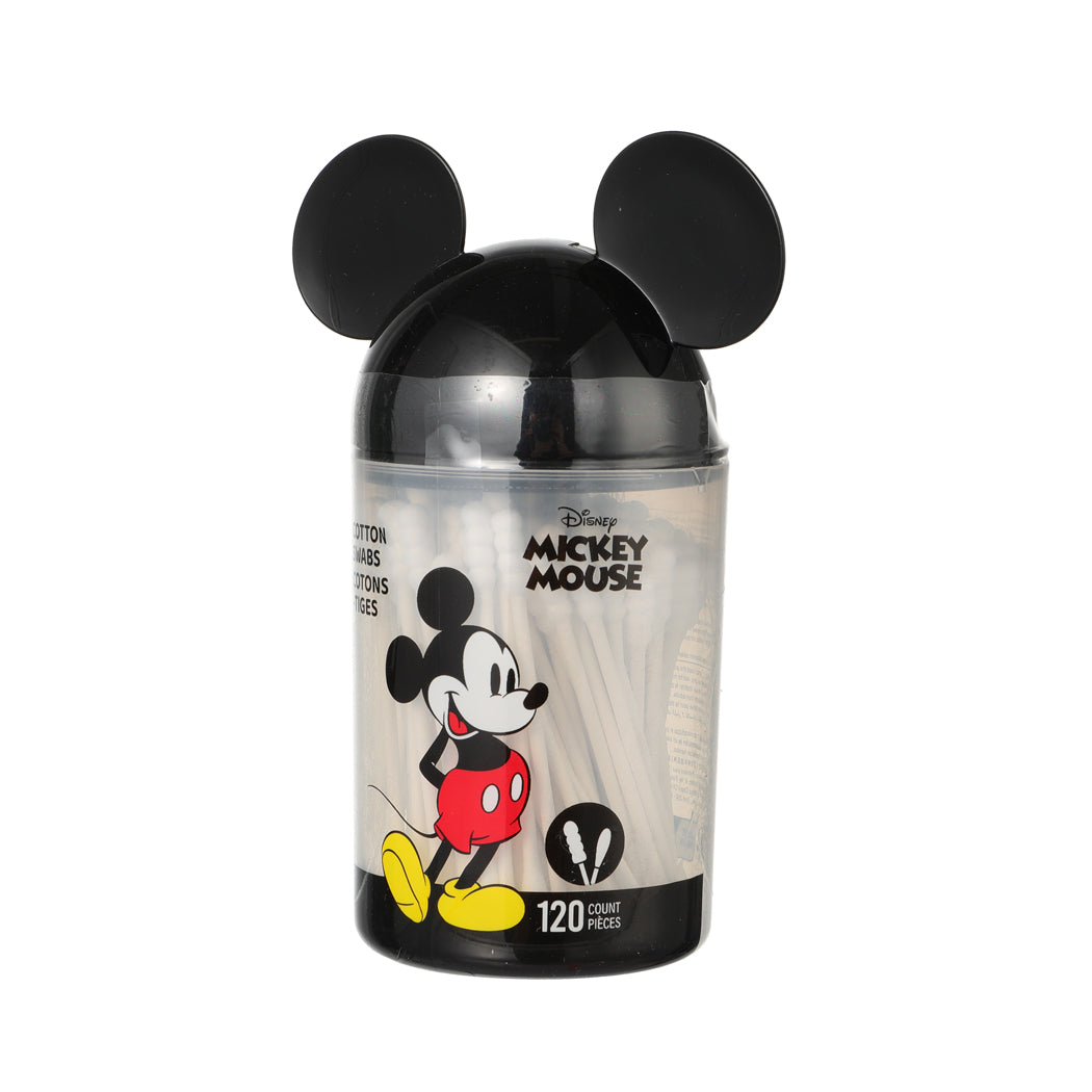 Disney Mickey Collection Cotton Swabs with Sliding Cover (120 Count)
