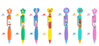 BT21 Collection Big Ballpoint Pen (7 Assorted Models) PDQ