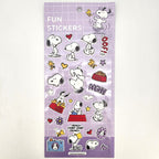 Snoopy Colorful Life Collection Puffy Stickers (B)