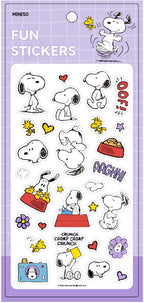 Snoopy Colorful Life Collection Puffy Stickers (B)
