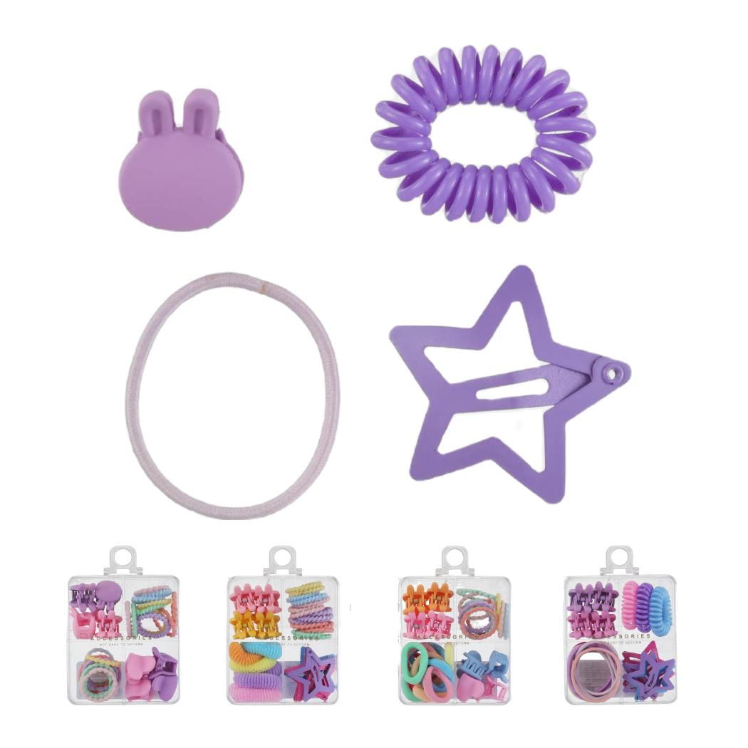 Set mit farbenfrohen Haaraccessoires (32-teilig)