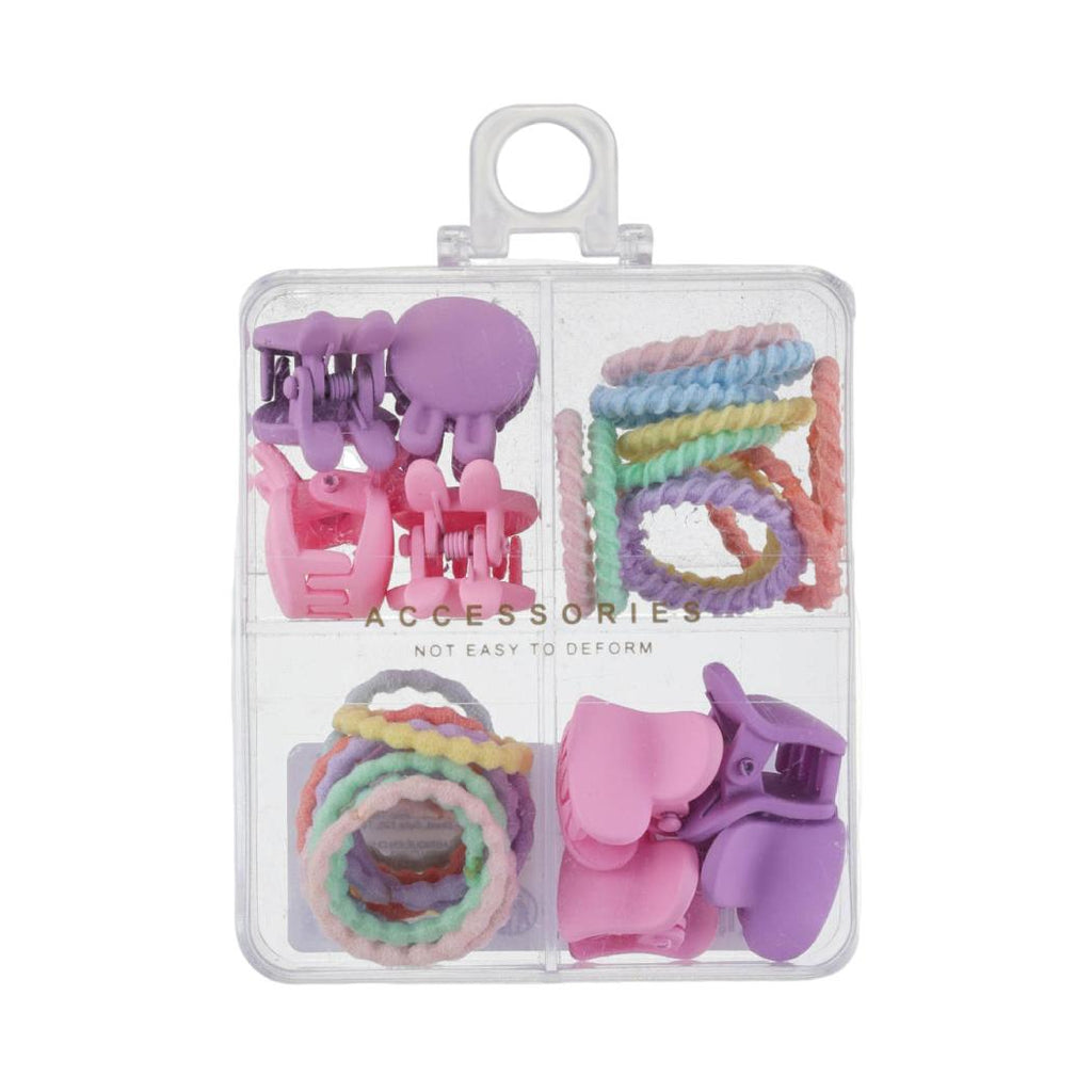 Set mit farbenfrohen Haaraccessoires (32-teilig)