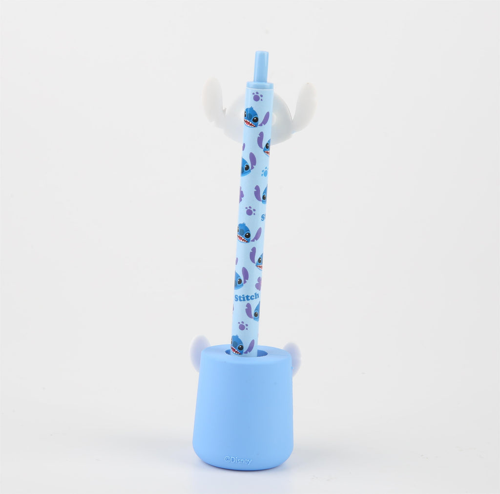 Disney Stitch Kugelschreiber-Set mit Figur (1,0 mm, Schwarz) (Stitch) PDQ