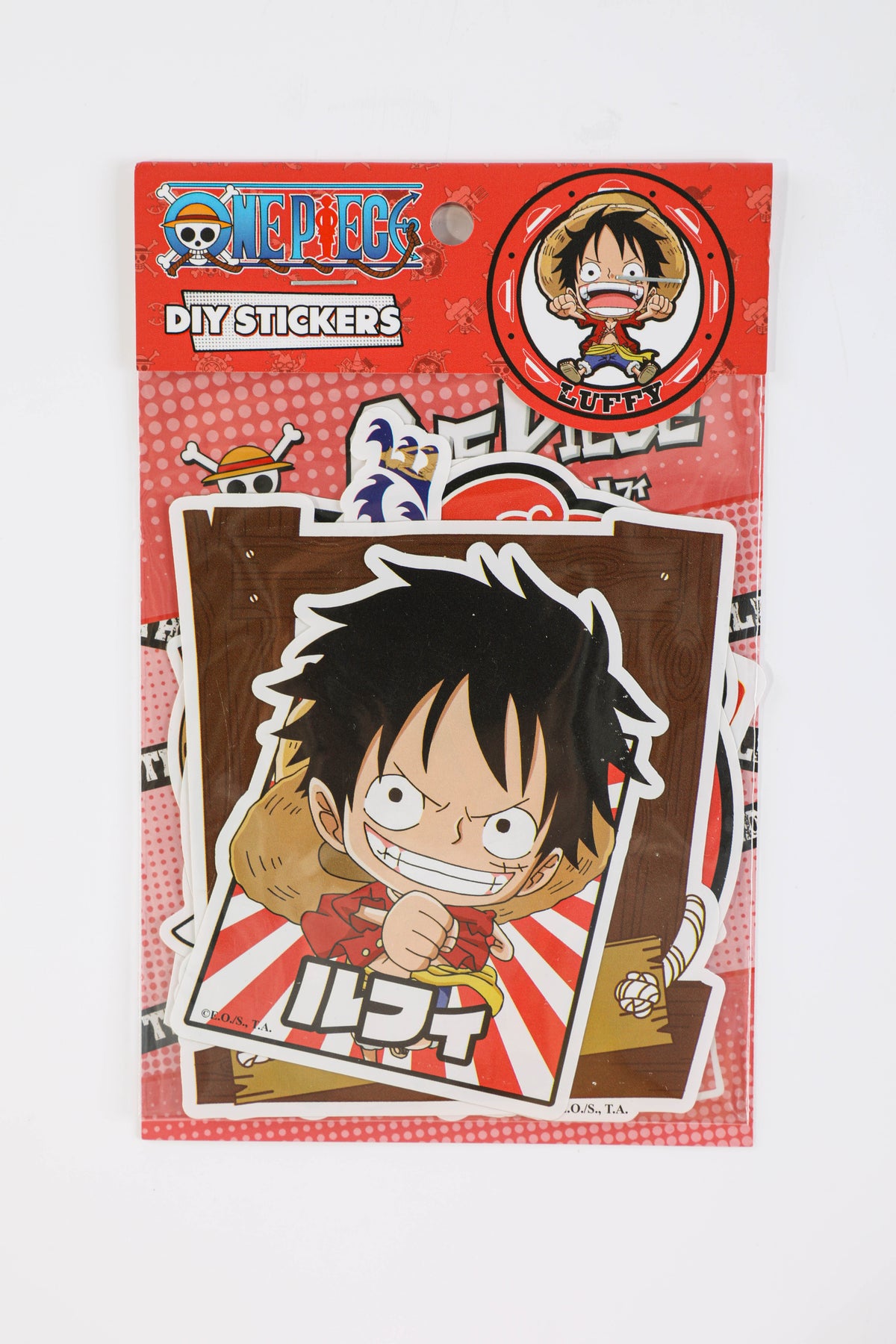 One Piece Classic Collection Decoration Stickers （Luffy）