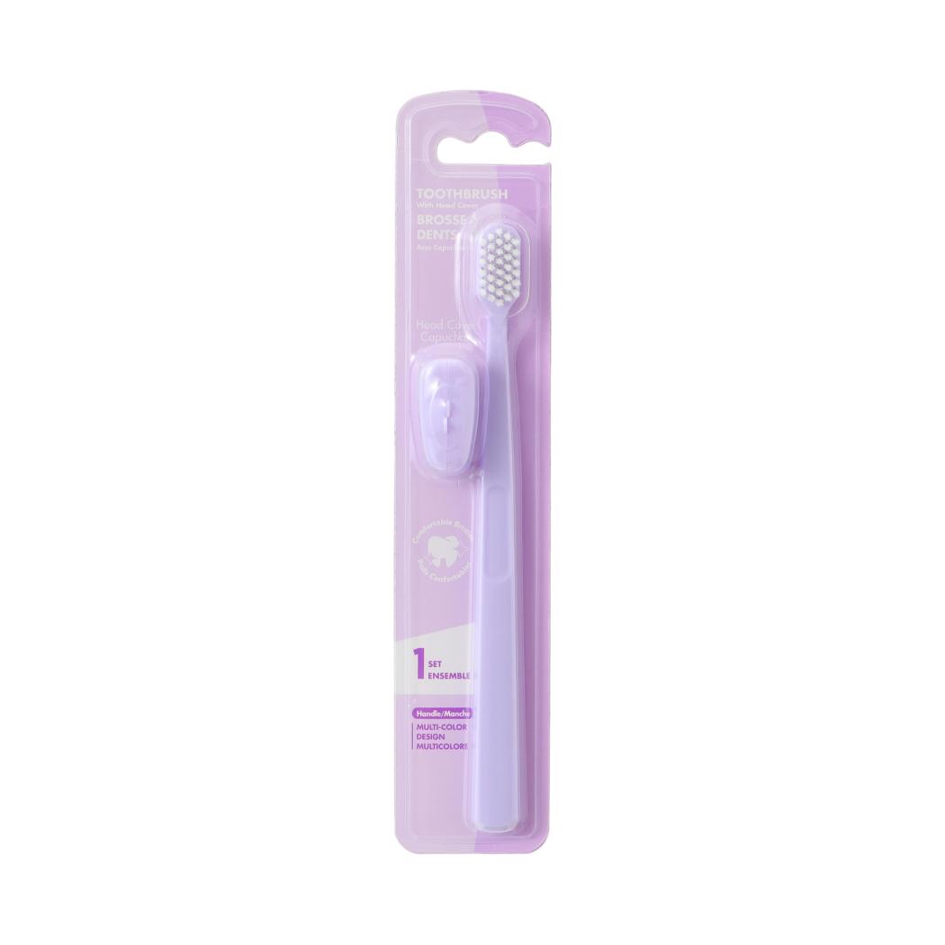 Toothbrush with Head Cover