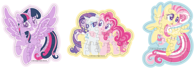 My Little Pony Collection Figure Soft Magnet Puzzle (3 Assorted Models) (PDQ)