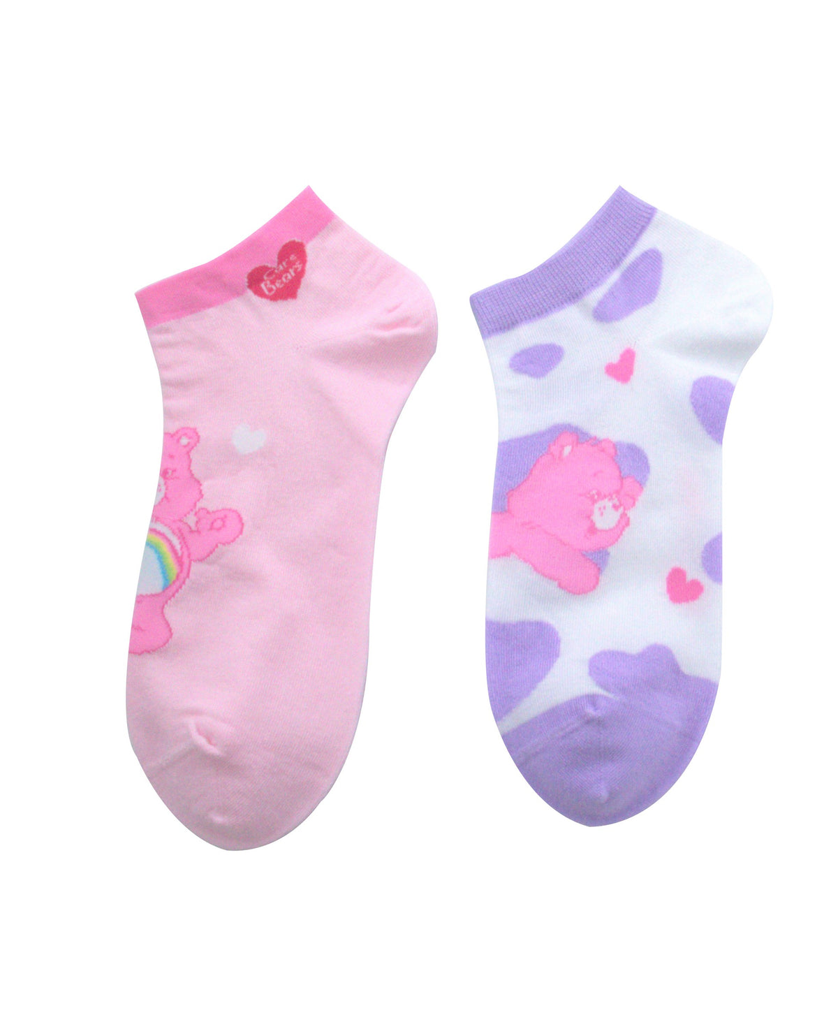 Care Bears Collection Ankle Socks (2 Pairs)(Pink)