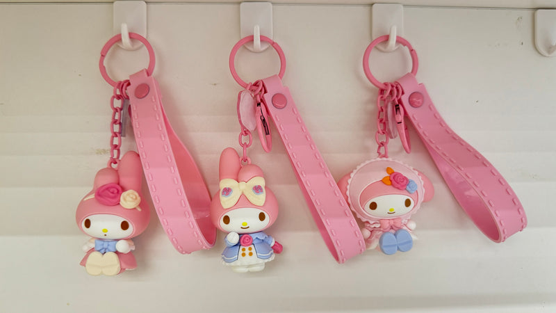 My Melody Rose Earl Keychain