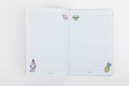 Disney Stitch Dinner Party Kollektion: 80-seitiges A5-Hardcover-Buch & Silikonaufkleber-Set