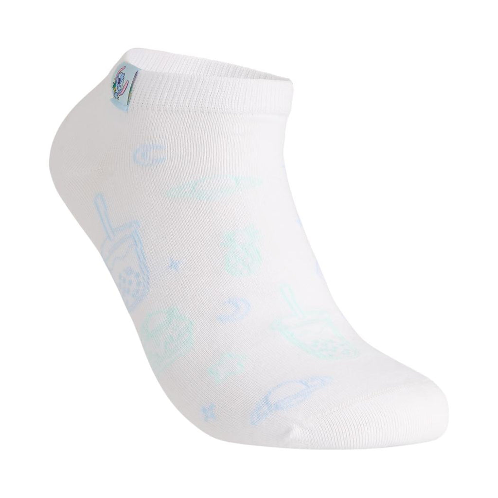 Disney Stitch Dinner Party Collection Ankle Socks (1 Pair)(Woven Label)