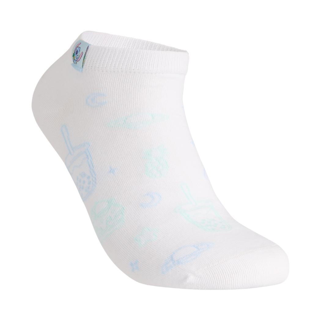 Disney Stitch Dinner Party Collection Ankle Socks (1 Pair)(Woven Label)