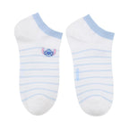 Disney Stitch Dinner Party Collection Ankle Socks (1 Pair)(Embroidery)