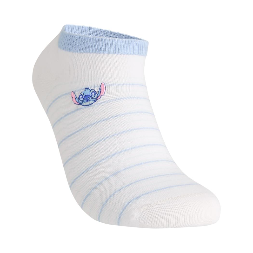 Disney Stitch Dinner Party Collection Ankle Socks (1 Pair)(Embroidery)