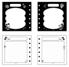 Disney Marvellous Mickey Collection Window Loose-Leaf Book with Cover (80 Sheets)