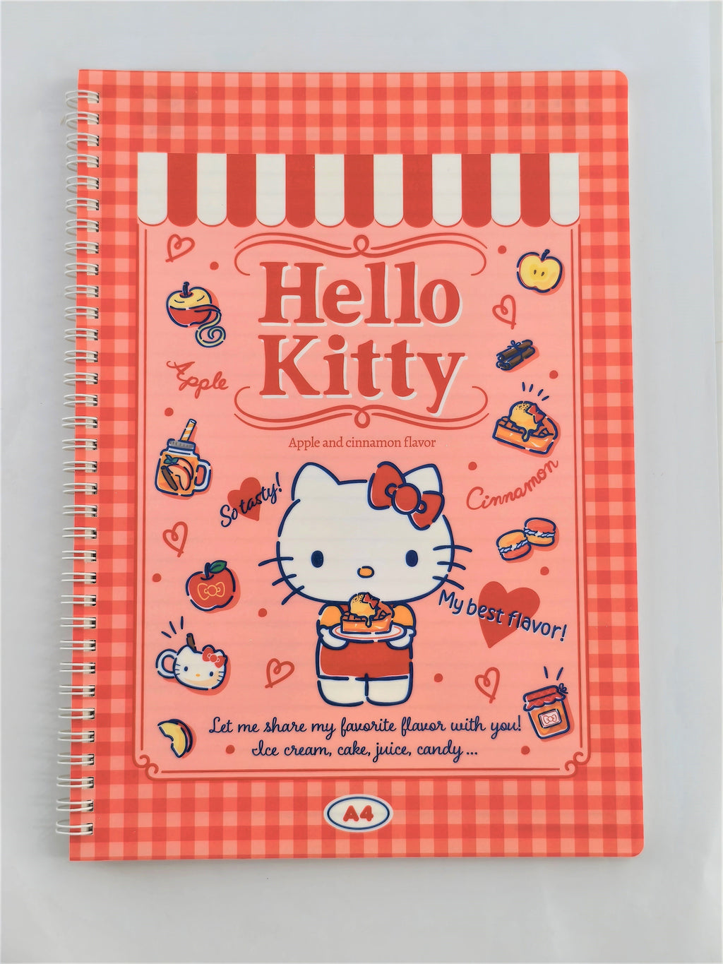 Hello Kitty Retro Collection A4 PP Wire-bound Book (60 Sheets)