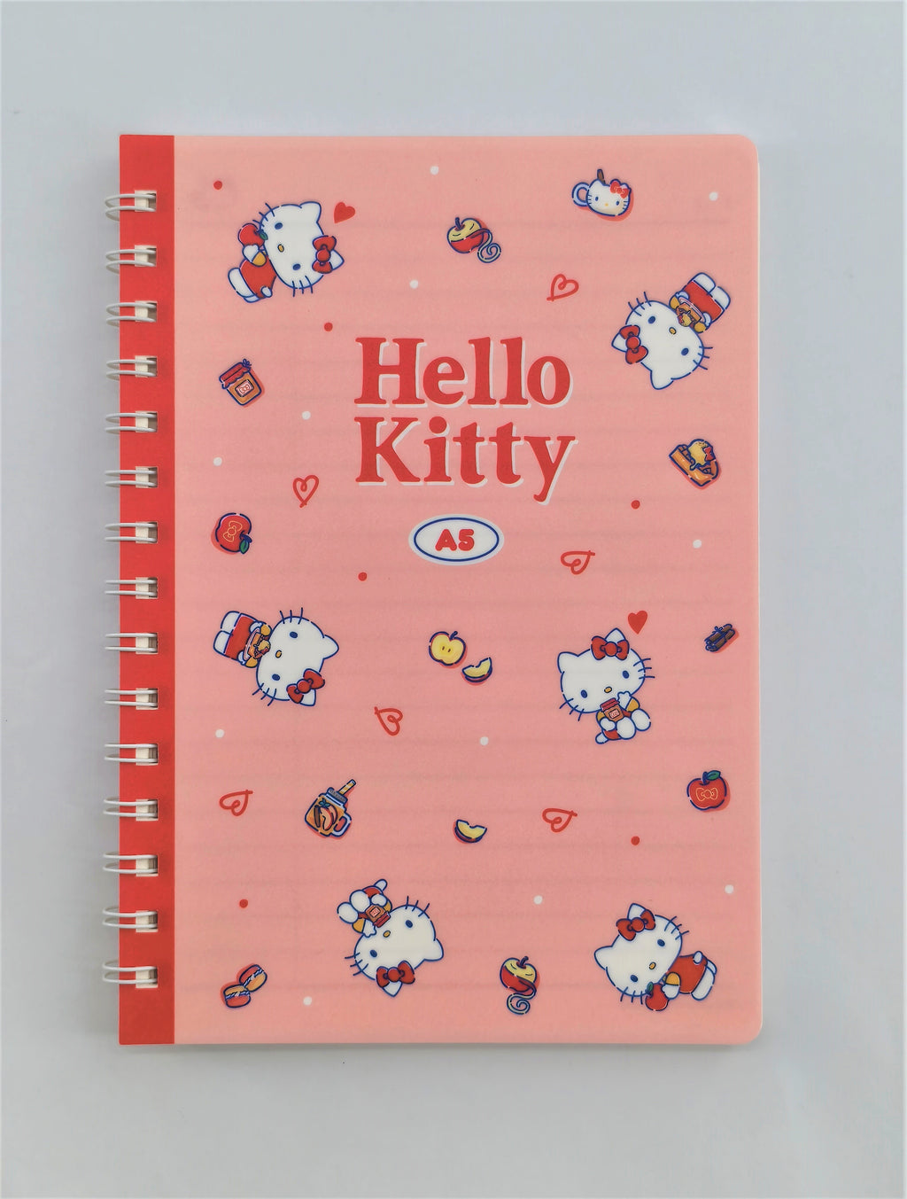 Hello Kitty Retro-Kollektion A5 PP Spiralbindungsbuch (80 Blatt)