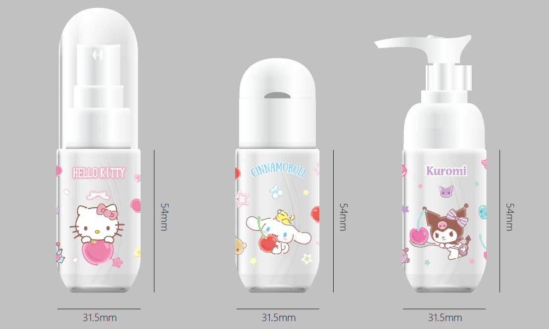 Cinnamoroll Flip-Cap Bottle (50mL)