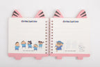 Crayon Shinchan Collection Figure Hollowed Wire-bound Book (80 Sheets)