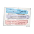 Basic-Serie, 6er-Pack lange, gewellte Haarspangen (gemischt)