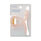 Basic-Serie Einzelner, transparenter, kleiner Jelly-Haarclip (gemischt)
