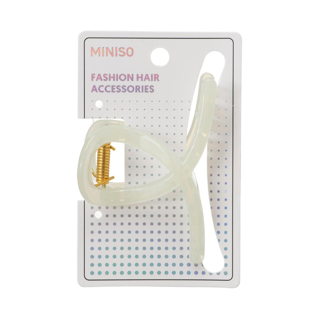 Basic-Serie Einzelner, transparenter, kleiner Jelly-Haarclip (gemischt)
