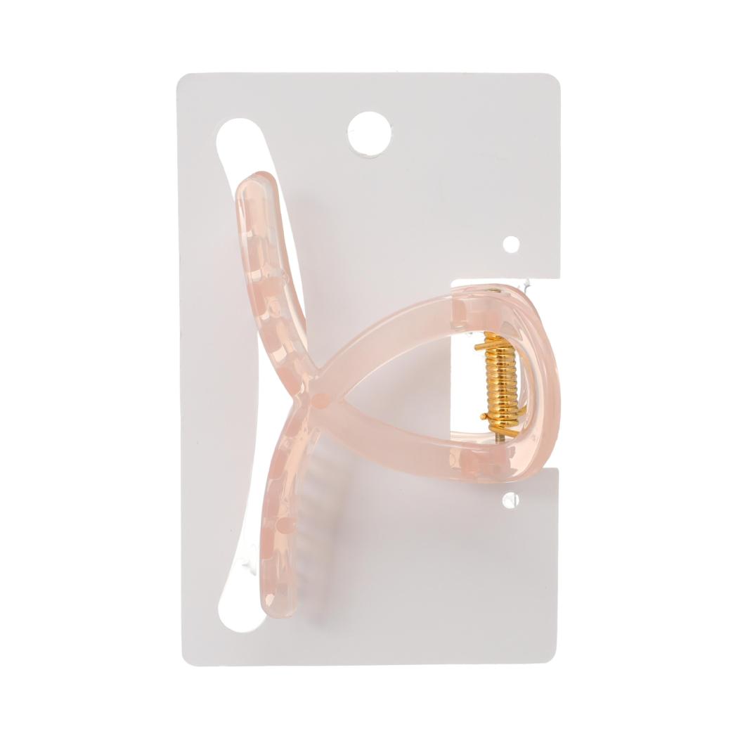 Basic-Serie Einzelner, transparenter, kleiner Jelly-Haarclip (gemischt)