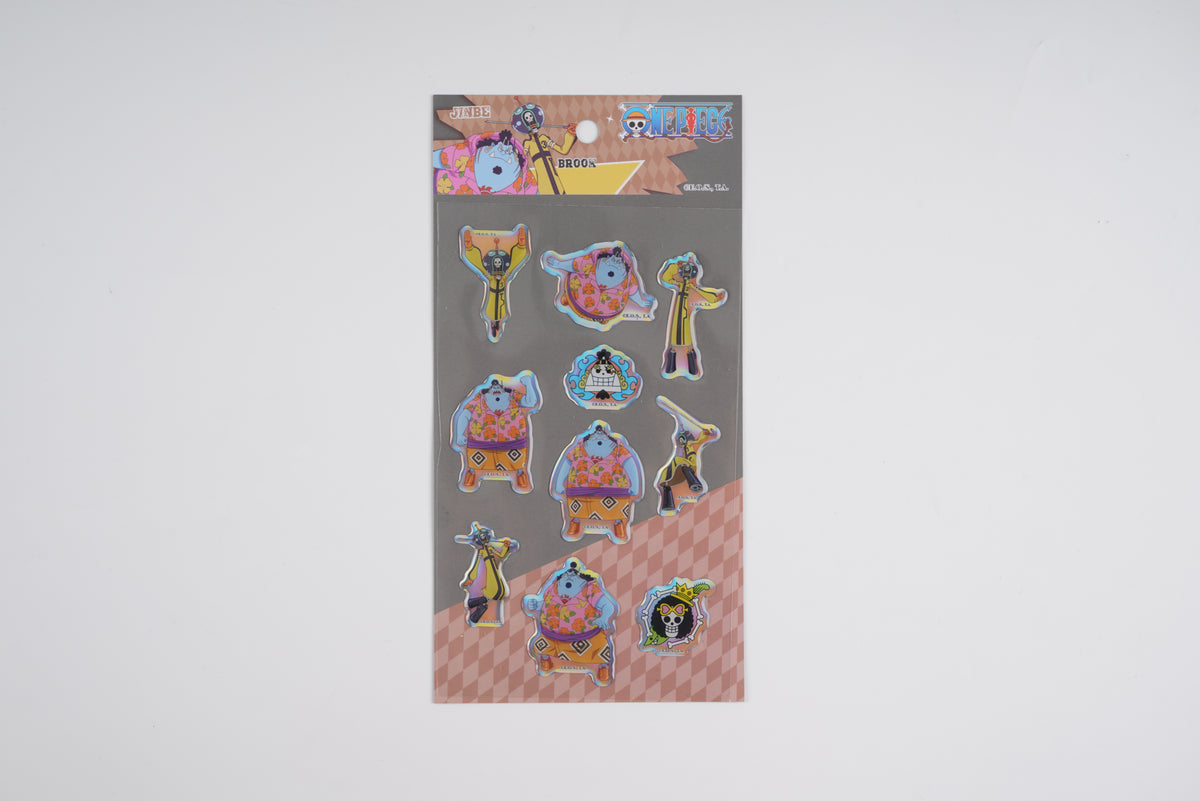One Piece Collection Epoxy Stickers (5 Assorted Models)