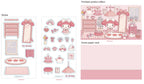 My Melody3D-Einstellungen-Aufkleber