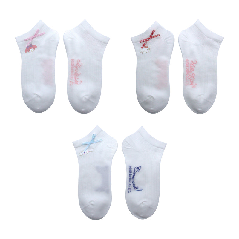 Hello Kitty und Freunde Knöchelsocken mit Schleife